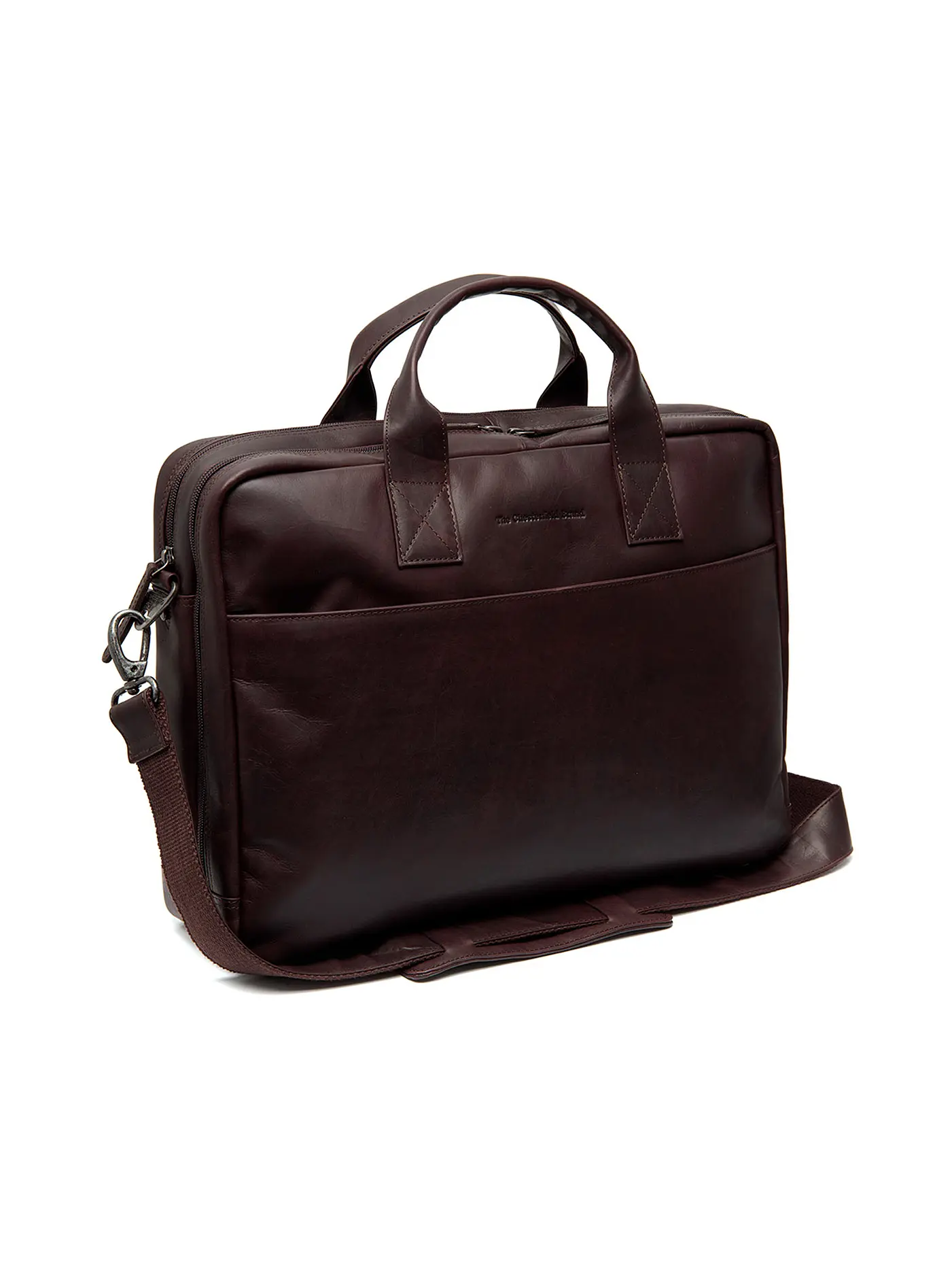 CHESTERFIELD | Ledertasche - Laptoptasche FRAZER | braun